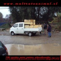 Aunque llovió mucho, no era lógico quedarnos en casa, teniendo 21 casitas sin entregar, una tormenta anunciada y una camioneta nueva a nuestra disposición.